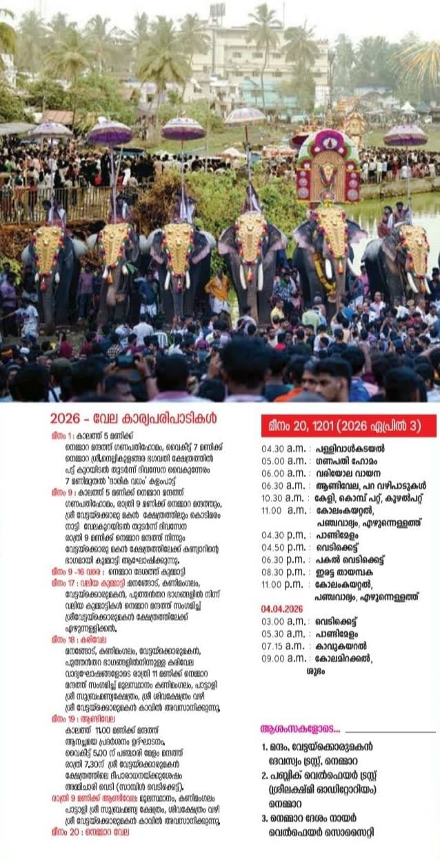 Nenmara Vallangi Vela